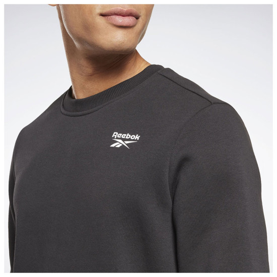 Reebok Ανδρικό φούτερ Identity Fleece Vector Crew Sweatshirt Reebok Ανδρικό φούτερ Identity Fleece Vector Crew Sweatshirt